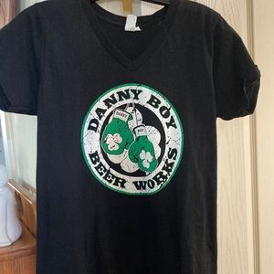 Danny Boy tee, says XL but really small